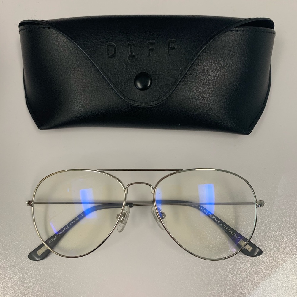 DIFF EYEWEAR CRUZ BLUE LIGHT TECH GLASSES